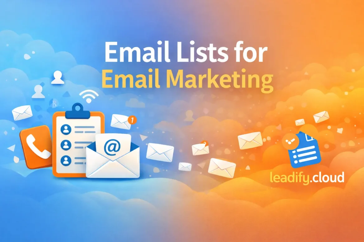 Email Lists for Email Marketing