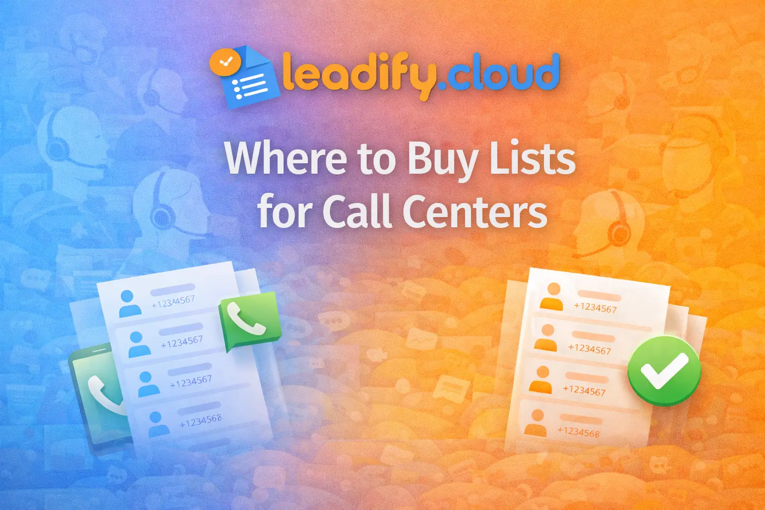 Where to Buy Lists for Call Centers