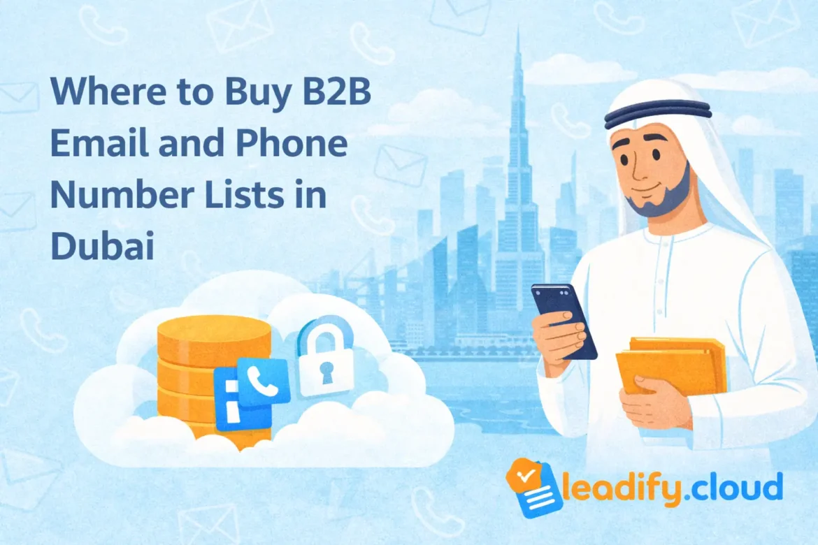 Where to Buy B2B Email and Phone Number Lists in Dubai
